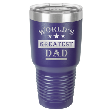 World's Greatest Dad 30oz Ringneck Tumbler